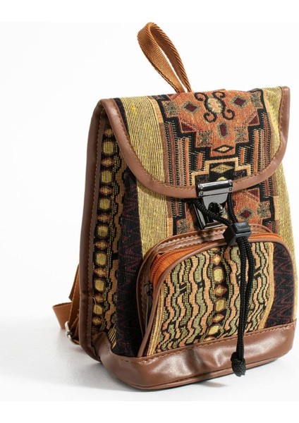 Lüks Motif Desen Sırt Çantası