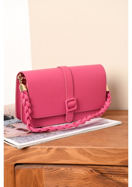 Kadın 2 Bölmeli Elden Tutmalı Omuzdan Asmalı Şık Kaliteli Çanta