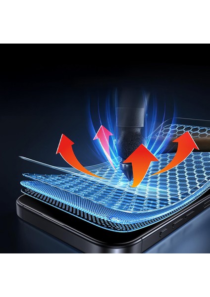 Apple iPhone 17 Pro Için Ekranı Tam Kaplayan Sert Etna Cam Ekran Koruyucu fırsatları