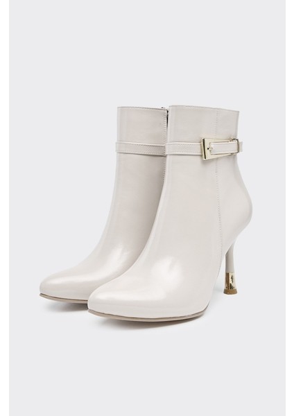 Hakiki Deri Ince Topuk Kadın Bot fiyatları