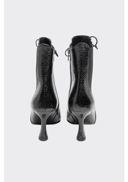 Klasik Bağcıklı Fermuarlı Hakiki Deri Kadın Bot fırsatları