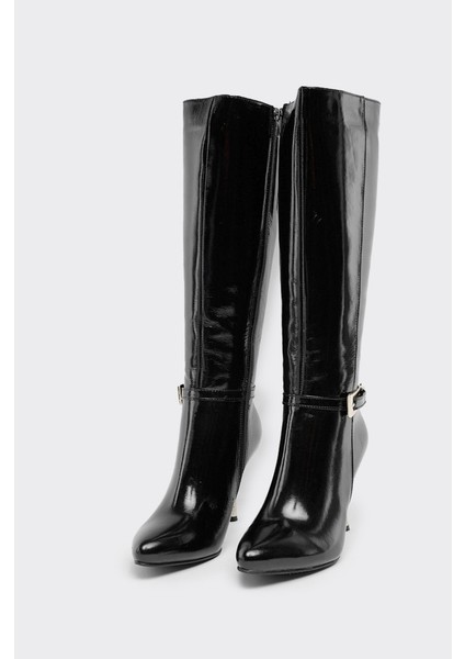 Hakiki Deri Ince Topuk Kadın Çizme fiyatları