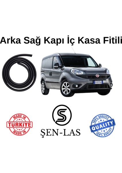 Fiat Doblo Panelvan (2015-2022) Şen-Las Sağ Arka Kapı Fitili ŞL43503
