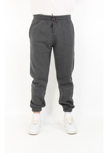 8015 Paçası Lastikli Üç Ip Şardonlu Eşofman Altı fırsatları