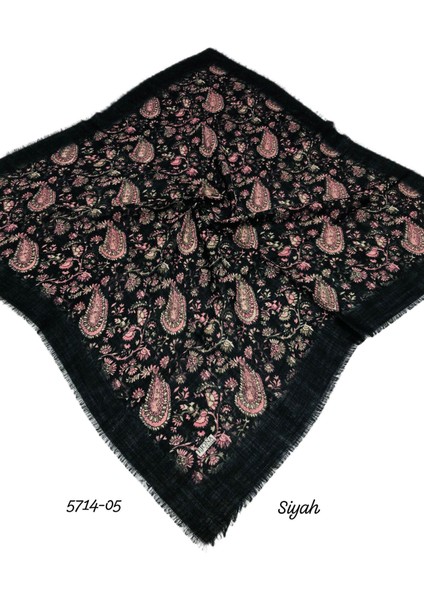 5714 Flamlı Pamuk Eşarp