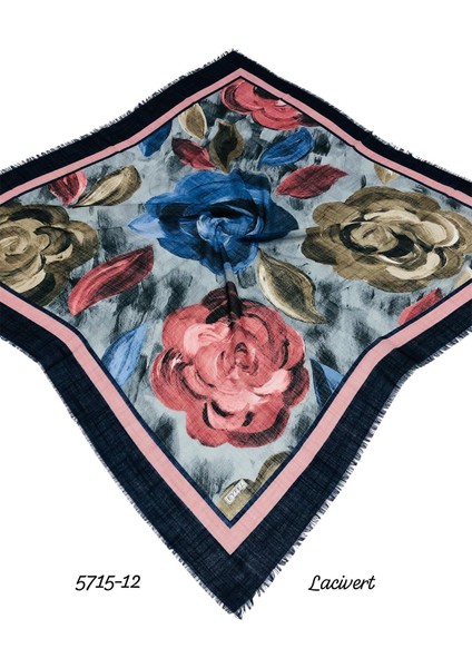 5715 Flamlı Pamuk Eşarp