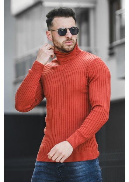 Seka 822 Kalın Fitilli Slim Fit Erkek Boğazlı Kazak fiyatları