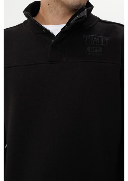 Esw 2898 Dik Yaka Yarım Fermuar Erkek Kalın Sweat fiyatları