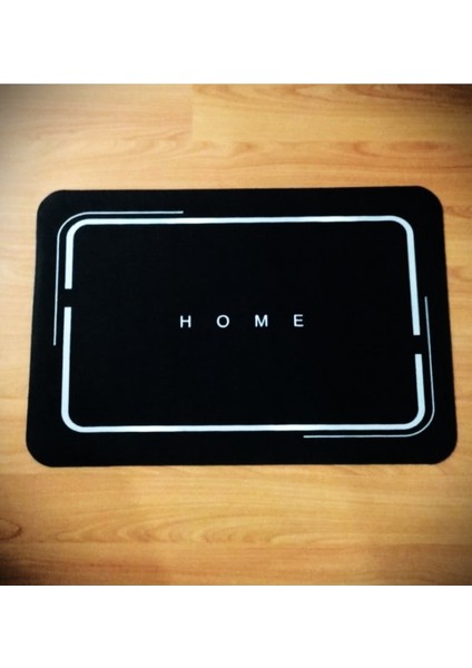 Yumuşak Su Emici Banyo Paspası, Kaymaz Taban, Siyah Renk fiyatları