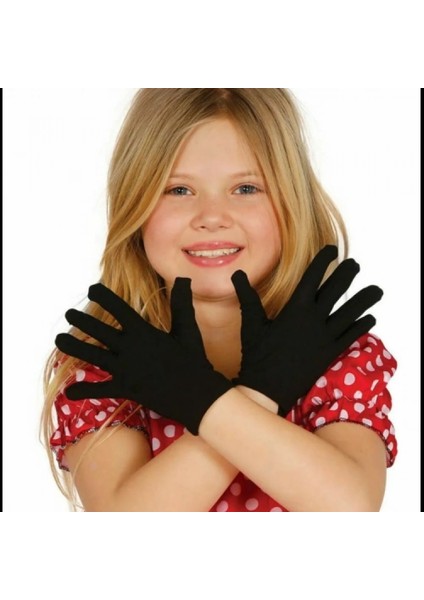 Siyah Likralı Bando Gösteri Eldiveni (10 Çift) fiyatları