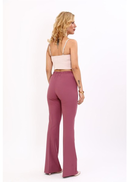 Ispanyol Paça Pantolon-Rose modelleri