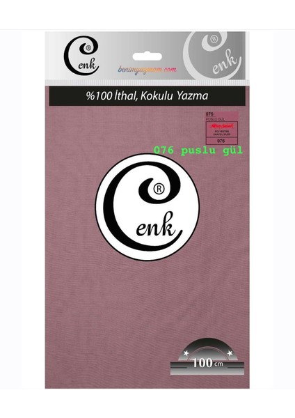 3001 Cenk 100 cm Düz Poşetli Yazma