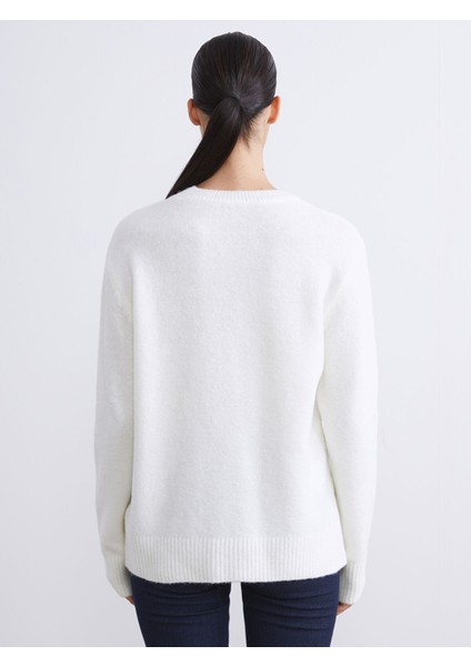 Yeni Sezon Bisiklet Yaka Kadın Triko Kazak fırsatları