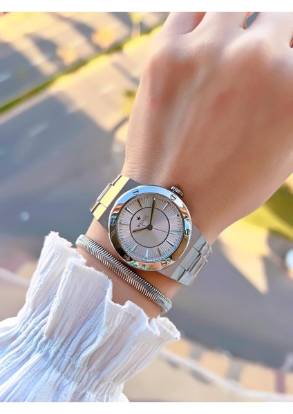 2 Yıl Garantili Çelik Kordon 5 Atm Suya Dayanıklı Kadın Kol Saati+Bileklik BYW.1153.03 fiyatları