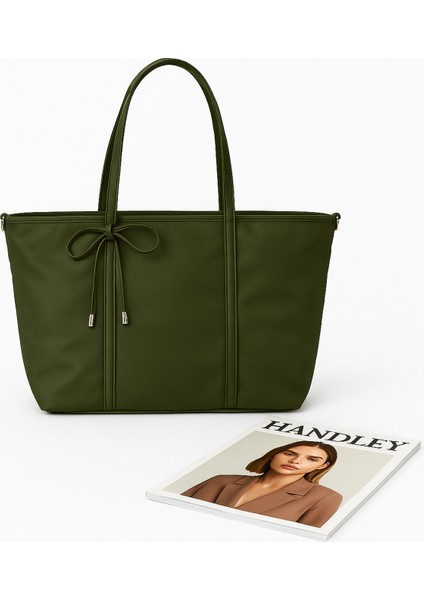 Luxe Bow Tote Omuz Çantası