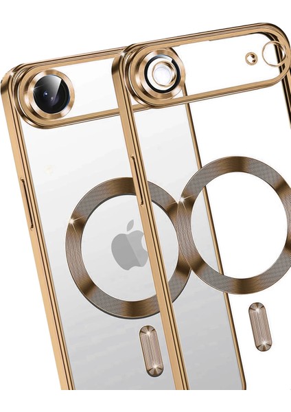 Apple iPhone 17 Air Için Magsafe ile Uyumlu Kılıf Kamera Lensli Korumalı Şeffaf Silikon Kapak fiyatları