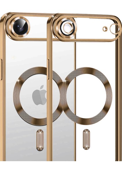 Apple iPhone 17 Air Için Magsafe ile Uyumlu Kılıf Kamera Lensli Korumalı Şeffaf Silikon Kapak modelleri