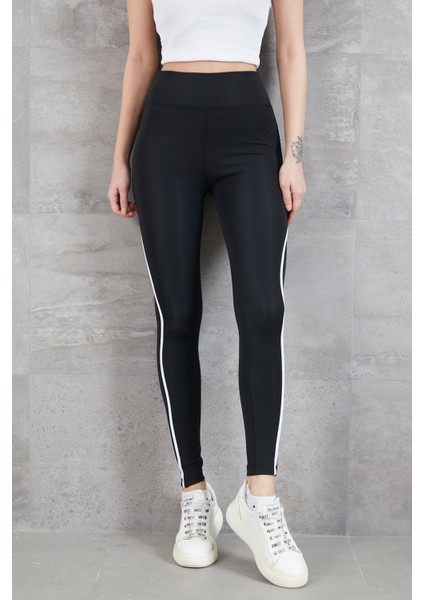 Kadın İnce Şerit Detay Tayt modelleri