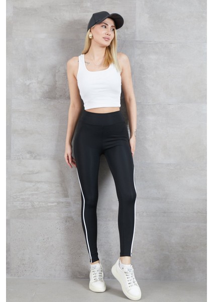 Kadın İnce Şerit Detay Tayt indirimleri