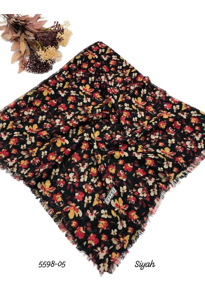 5598 Flamlı Pamuk Eşarp