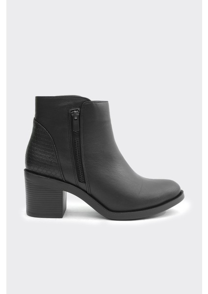 Hakiki Deri Topuklu Kadın Bot