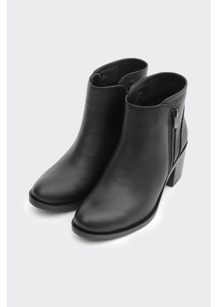 Hakiki Deri Topuklu Kadın Bot fiyatları