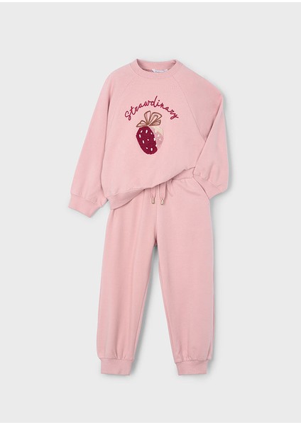 4893 Nude Mayoral Kız Çocuk Eşofman Takımı