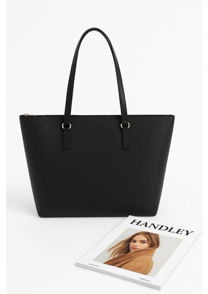 Klasik Shopper Büyük Kapasiteli Omuz Çantası