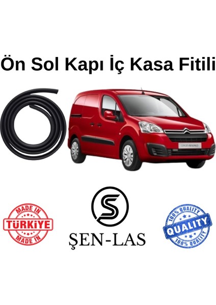 Citroen Berlingo Panelvan (2008-2018) Şen-Las Sol Ön Kapı Fitili ŞL41002