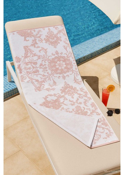 Unisex Desenli Baskılı Deniz Plaj Havlusu Otantik Nar Çiçeği 70X140 cm fiyatları