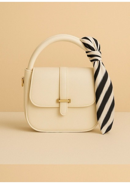 Kadın El ve Omuz Çantası Fular Detaylı Şık Tasarım fiyatları