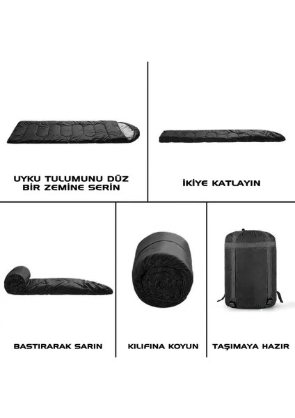 Uyku Tulumu - Mont Blanc - Kahve - Extreme -15C° - Savage YS-507 indirimleri