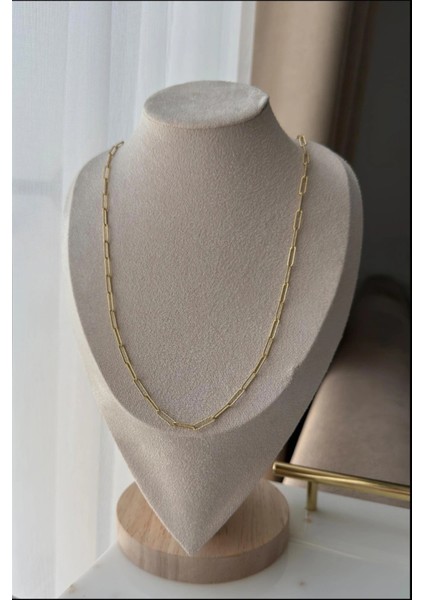 Xuping 14K Kaplama Uzun Ataç Zincir