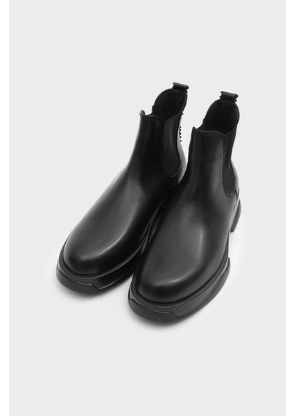 Hakiki Deri Bilek Kısmı Lastikli Erkek Bot fiyatları