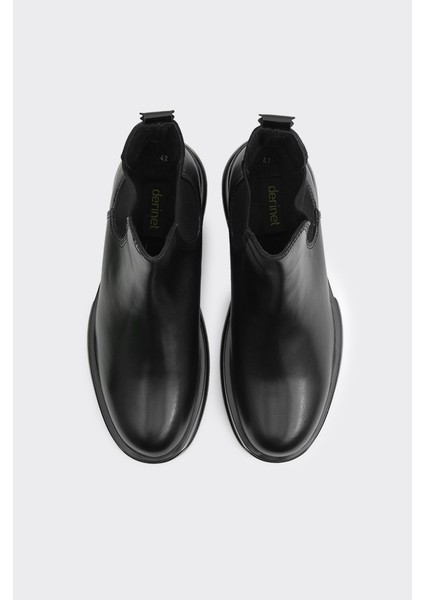 Hakiki Deri Bilek Kısmı Lastikli Erkek Bot modelleri