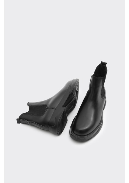 Hakiki Deri Bilek Kısmı Lastikli Erkek Bot indirimleri