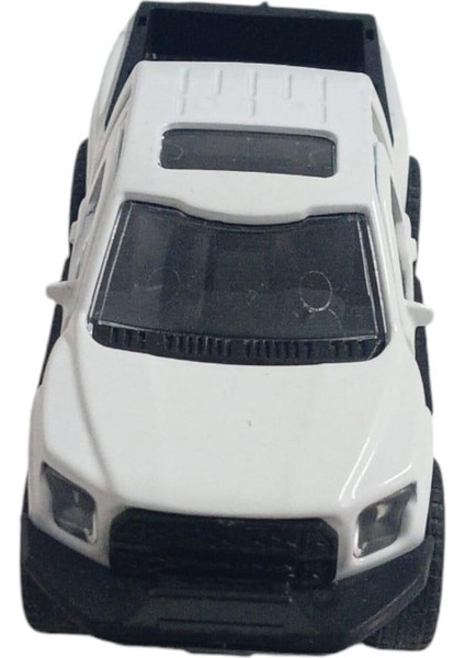 Çek Bırak Metal Arazi Aracı 13 cm - Beyaz fiyatları