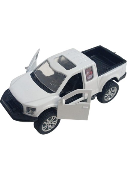 Çek Bırak Metal Arazi Aracı 13 cm - Beyaz fırsatları