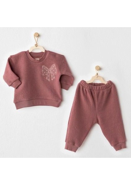 Casual 2'li Takım Dusty Pink