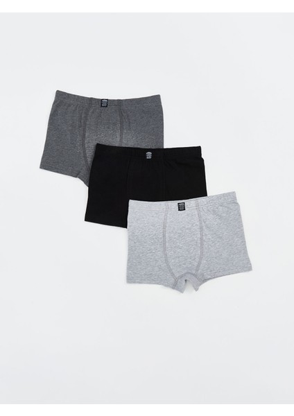 Yeni Sezon Basic Erkek Çocuk Boxer 3'lü