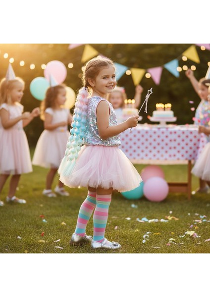 Bn Örgülü Lastikli At Kuyruğu / ACM08