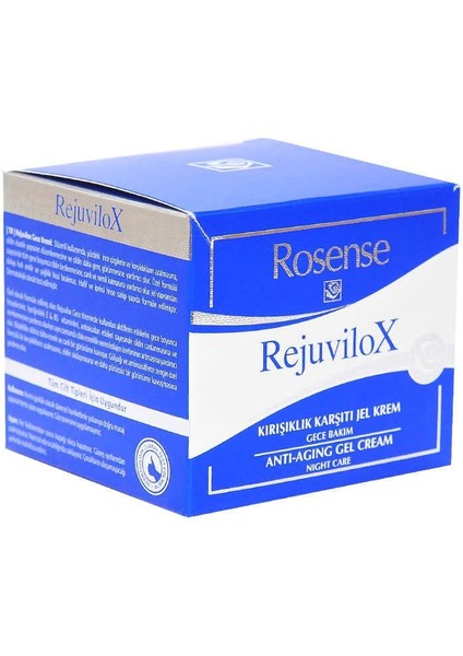 Rejuvilox Anti-Aging Gece Bakım Kremi 50ML fırsatları
