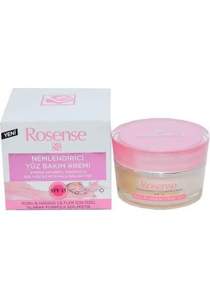 Nemlendirici Yüz Kremi 50ML - Kuru Hassas Ciltler fırsatları