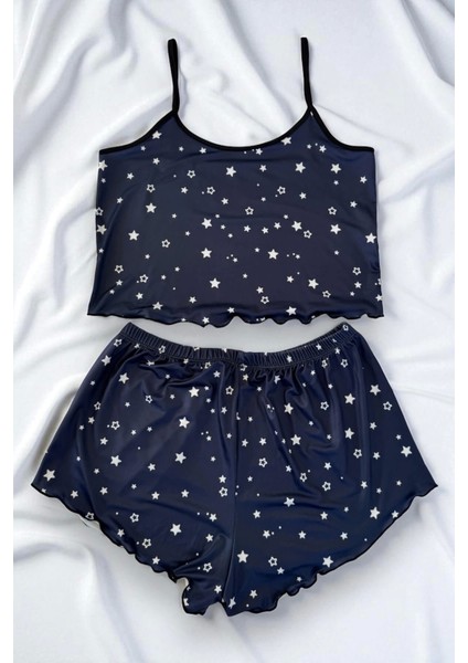 Yıldız Desenli Şortlu Pijama fiyatları