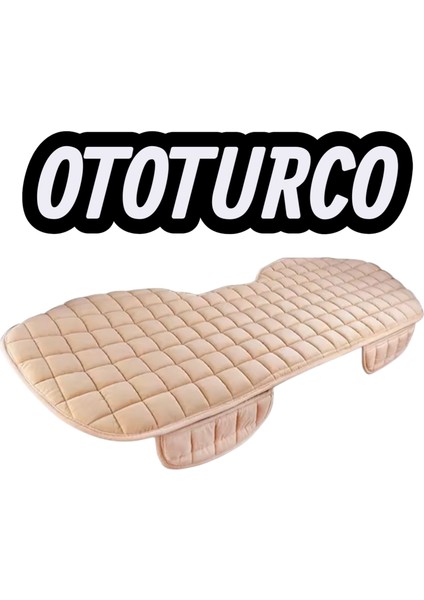 Soft -Sıvı Geçirmez,ergonomik,terletmez Ototurco Oto Koltuk Kılıfı-Minderi(3parça Oturak)Bej fırsatları
