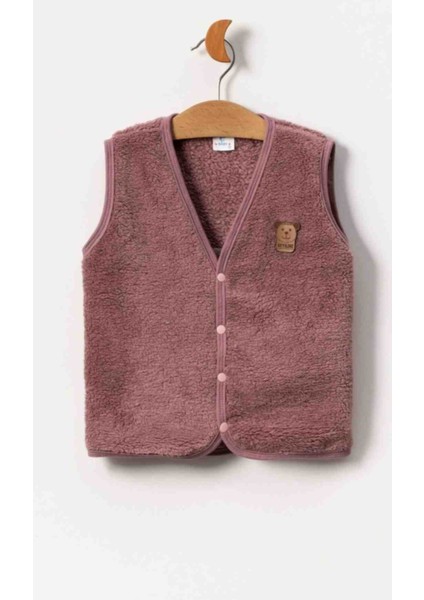 Ayıcık Figürlü Welsoft Peluş Bebek Yelek