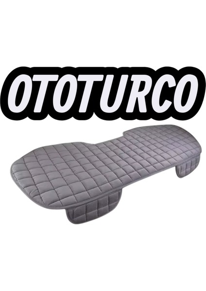 Soft -Sıvı Geçirmez,ergonomik,terletmez Ototurco Oto Koltuk Kılıfı-Minderi(3parça Oturak)Gri fırsatları