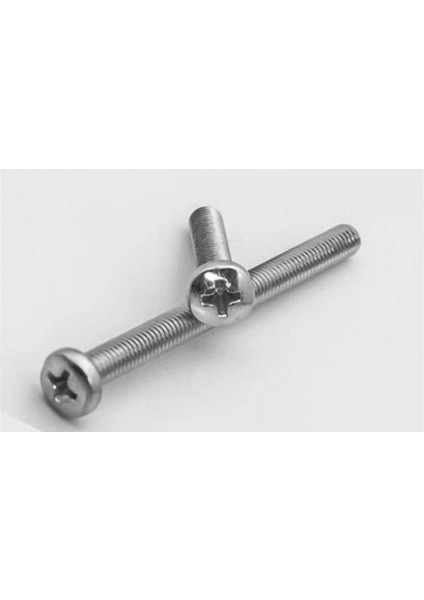 Yuvarlak Yıldız Başlı Ysb Civata M6X25 - 10 Adet