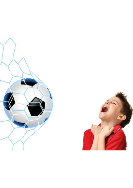 Çocuk Futbol Kalesi + Top Seti | 45×58×34 cm | Fileli Dayanıklı Mini Kaleci Oyunu Seti fırsatları