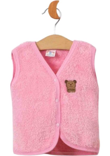 Ayıcık Figürlü Welsoft Peluş Bebek Yelek